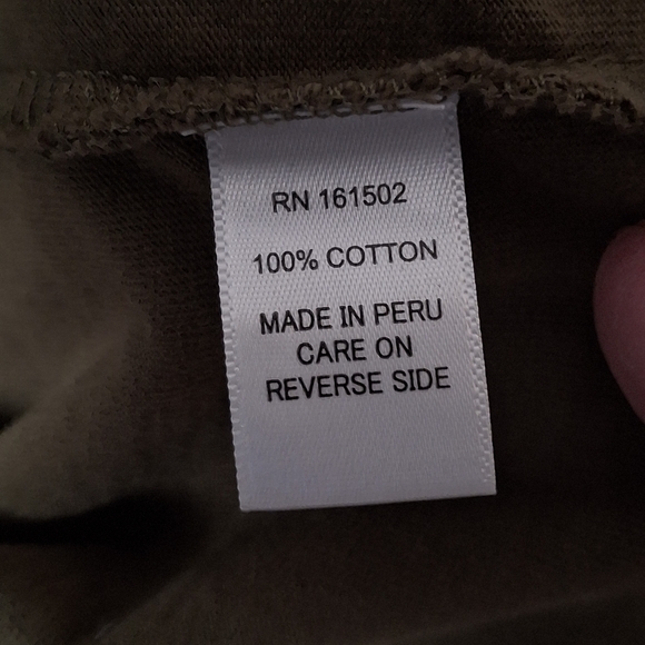 Territory Ahead T Shirt Mens XXL Pima 100% Cotton Short Sleeve Khaki Army Green - Picture 4 of 10